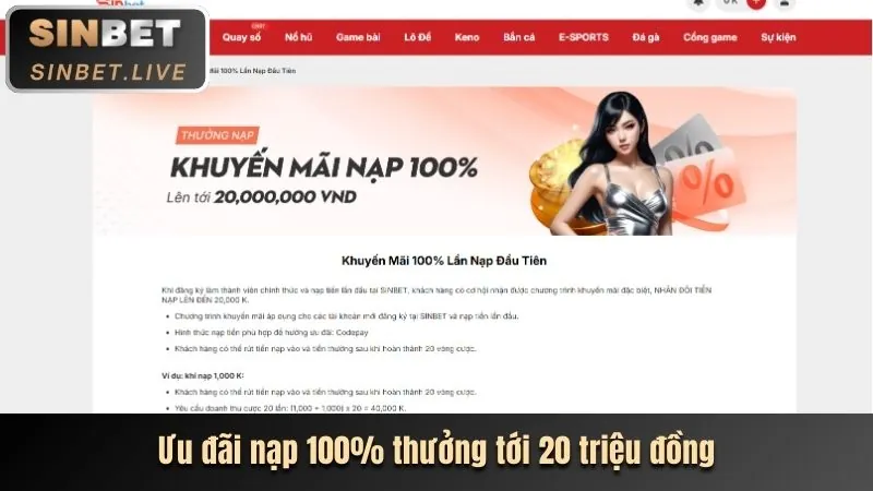 Màn hình ứng dụng 8kbetcc trên Android